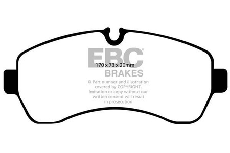 DP1928 - Sada brzdových destiček Série ULTIMAX2 EBC Brakes