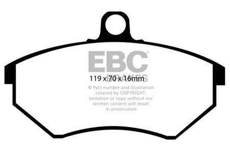DP5841NDX - Sada brzdových destiček Série BLUESTUFF NDX EBC Brakes