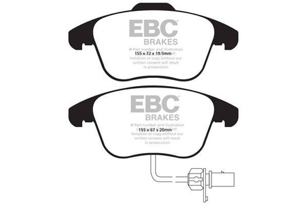 DP31998C - Sada brzdových destiček Série REDSTUFF EBC Brakes