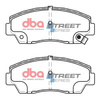 Přední brzdové destičky DBA Brake Pads Street Series Ceramic - DB409SS MAZDA B2000 Pick Up B2200