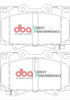 Přední brzdové destičky DBA Brake Pads Street Performance Hawk HB313x.685 - DB1365SP TOYOTA Landcruiser HDJ100 HDJ101 HZJ71 HZJ74 HZJ78 HZJ79 UZJ100 VDJ Sequoia