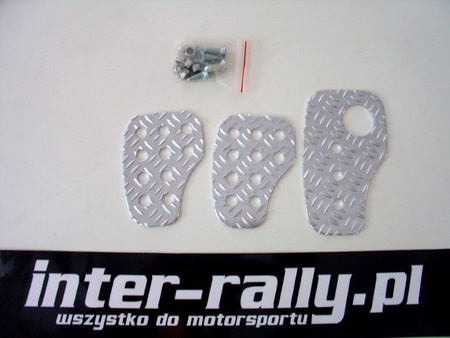 Hliníkové kryty pedálů RRS