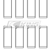 Obal ložiska ojnice King HONDA B18C1, B18C5, 16V - CR4287XP0.25