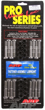 Šrouby spojovací tyče ARP 250-6404 Ford Boss 302-429-460-351W wave-loc rod bolt kit Ford Small Block Ford Big Block
