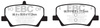 DPX2366 - Sada brzdových destiček Série ULTIMAX2 EBC Brakes