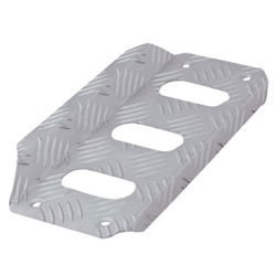 Opěrka levé nohy řidiče OMP (drážkovaná)