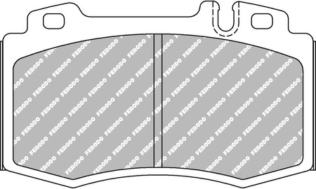 Přední brzdová destička Ferodo Racing DS2500 FCP1661H MERCEDES S203 W203 CL203 CL500 CL600 C209 CLK320 CLK350 CLK500 CLS280 CLS300 CLS320 CLS350 CLS500 W211 S211 E200 E220 E270 E280 W211 S211 W163 ML55 AMG W220 C215 S280 S320 S430 S500 S55 S600 R230 R171,