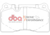 Zadní brzdové destičky DBA Brake Pads Xtreme Performance ECE R90 certified Hawk HB632x.586 - DB2228XP AC MK VI ASTON MARTIN DB9 Vantage BMW ALPINA B10 E39 FERRARI 612 RENAULT Megane Coupe Mk3 RS Trophy VOLKSWAGEN Touareg 1st Gen 2nd CHEVROLET Camaro 5th