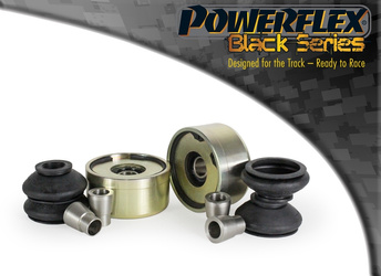 Spodní zadní pouzdro předního lichoběžníkového ramene Polyuretanové pouzdro Powerflex Black Series Ford Fiesta Models  Fiesta Mk4 (1995 - 1999) & Mk5 (1999 - 2002) PFF19-702BLK