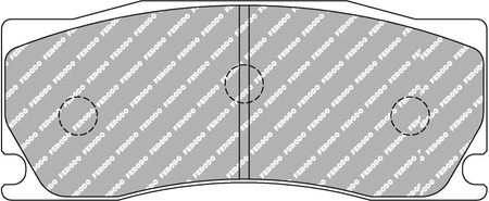 Přední brzdová destička Ferodo Racing DS3000 FRP3134R JAGUAR XK Convertible _J43