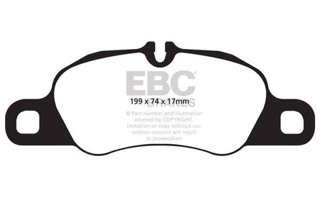 DP52057NDX - Sada brzdových destiček Série BLUESTUFF NDX EBC Brakes