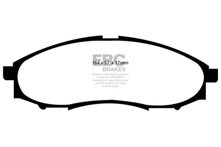 DP1316 - Sada brzdových destiček Série ULTIMAX2 EBC Brakes