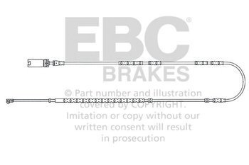 EFA130 - Snímač opotřebení brzdových destiček EBC Brakes