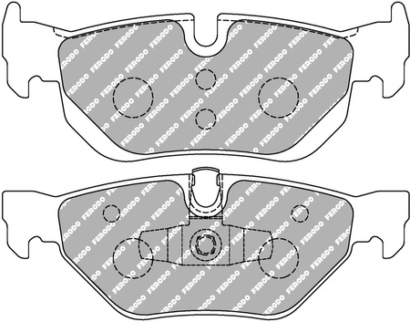 Zadní brzdová destička Ferodo Racing DSUNO FCP1807Z BMW 1 E81 E82 E87 3 E90 E91 E92 E93 Saloon Touring X1 E84 