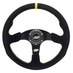 Volant sportovní semišový 350mm plochý IRP