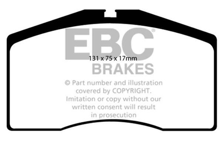 DP5997NDX - Sada brzdových destiček Série BLUESTUFF NDX EBC Brakes