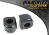 Pouzdro zadního stabilizátoru 21,7 mm Polyuretanové pouzdro Powerflex Black Series Skoda Octavia Octavia Mk4 NX (2019 on) Octavia NX 4WD PFR85-815-21.7BLK