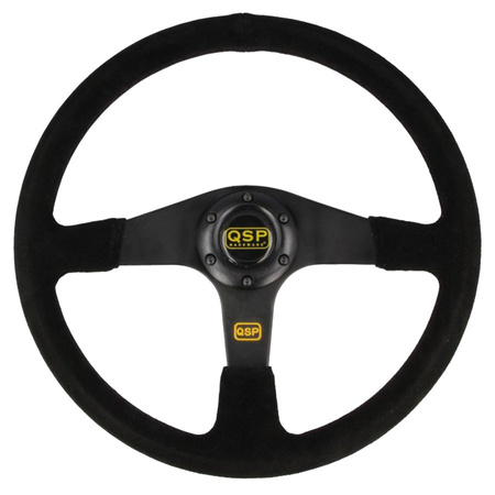 QSP 3paprsková semišová řídítka 380mm plochá