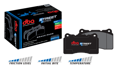 Zadní brzdové destičky DBA Brake Pads Street Series Ceramic - DB1231SS MITSUBISHI Aust NZ Delica L 400 Pajero Shogun Spacegear