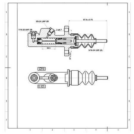 Hydraulický ruční RRS Horizontální / Vertikální (drift) + PUMP