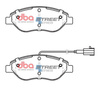 Přední DBA brzdové destičky Street Series Ceramic - DB2247SS