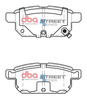 Zadní brzdové destičky DBA Brake Pads Street Series Ceramic - DB2364SS SUZUKI SX4 S-Cross Swift SZ2 SZ4 Z32 Vitara