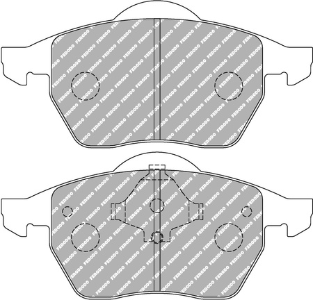 Přední brzdová destička Ferodo Racing DS3000 FCP590R AUDI 100 100 Avant 4A5 C4 A3 8L1 A4 B5 8D5 A6 4A A8 Coupe S8 Quattro TT TT FORD Galaxy SEAT Alhambra Ibiza IV 6L1 Leon 1M1 Toledo II SKODA Octavia VOLKSWAGEN Beetle BORA Golf 3 4 PASSAT SHARAN Vento,