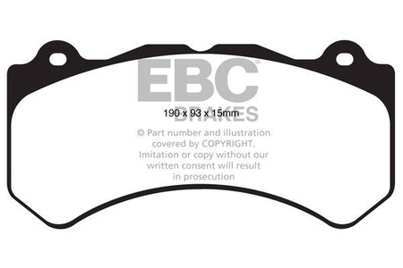DP31853C - Sada brzdových destiček Série REDSTUFF EBC Brakes