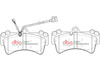 Přední brzdové destičky DBA Brake Pads Street Performance Hawk HB501x.625 - DB7878SP AUDI Q7 4L PORSCHE Cayenne 9PA VOLKSWAGEN Touareg 1st Gen