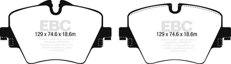 DP32245C - Sada brzdových destiček Série REDSTUFF EBC Brakes