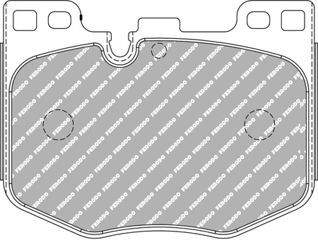 Přední brzdová destička Ferodo Racing DS2500 FCP5055H BMW 3 G20 5 G30 F90 Touring G31 6 Gran Turismo G32 7 G11 G12 8 Convertible G14 F91 G15 F92 X3 G01 F97 X4 G02 F98 X5 G05 F95 X7 G07 Z4 Roadster G29 TOYOTA SUPRA DB41 DB42 DB43 