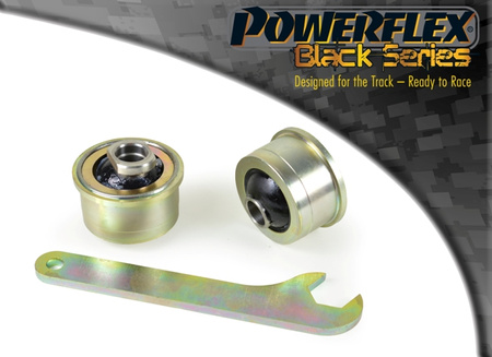 Přední lichoběžníkové rameno Zadní pouzdro Anti-Lift & Caster Adjust Polyuretanové pouzdro Powerflex Black Series Subaru XV/Crosstrek GP (2013 - 2018) PFF69-502GBLK