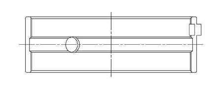 Plášť hlavního ložiska ACL Mazda B6/B6-T/BP/BP-T/ZM 0.25mm