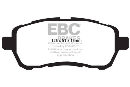 DPX2003 - Sada brzdových destiček Série ULTIMAX2 EBC Brakes