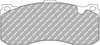 Přední brzdová destička Ferodo Racing DS3000 FCP4218R BMW 1 E82 E88 3 E92 E93 Saloon E90 MINI R56 