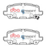 Zadní brzdové destičky DBA Brake Pads Street Series Ceramic - DB2355SS HONDA HR-V RU