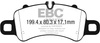 DP52307NDX - Sada brzdových destiček Série BLUESTUFF NDX EBC Brakes