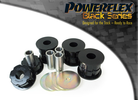 Pouzdro pro montáž zadního pomocného rámu Polyuretanové pouzdro Powerflex Black Series Nissan Laurel C34 & C35 (1993 - 2002) PFR46-212BLK
