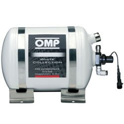 OMP White Collection hasicí systém - hliníkový, elektrický 2,8L