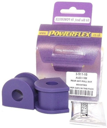 Tuleja Poliuretanowa Powerflex Volkswagen Bora Models - Bora 4 Motion (1999-2005) PFR3-511-15 Nr na diagramie: 6