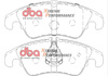 Přední brzdové destičky DBA Brake Pads Xtreme Performance Hawk HB641x.696 - DB2186XP AUDI A4 Allroad quattro B8 A5 Cabriolet A6 C7 Avant A7 4G8 Q5 8R S4 S5