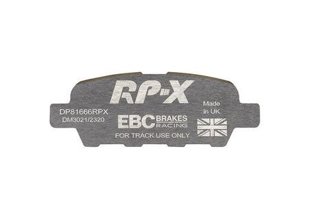 DP81666RPX - Sada závodních brzdových destiček Série RP-X Racing EBC Brakes