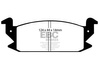 DP475 - Sada brzdových destiček Série ULTIMAX2 EBC Brakes