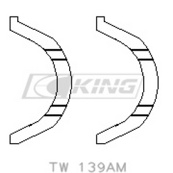 Tlakové ložisko King NISSAN SR18/SR20 - TW 139AM