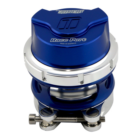 Blow Off Turbosmart ventil BOV Race Port Female GenV - Blue No Weld Flange