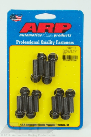 Sady čepů pro záhlaví ARP 100-1111 ARP Header Bolt Kit Chevy SB Hex Chevrolet Small Block