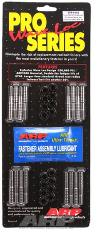 Šrouby spojovací tyče ARP 254-6402 SB Ford 289-302 standard wave-loc rod bolt kit Ford Small Block