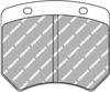 Zadní brzdová destička Ferodo Racing DSUNO FCP825Z AUDI RS3 CATERHAM stock AP up-grade CUPRA Leon HONDA CIVIC Civic Type R OPEL Astra PEUGEOT 308 ROVER Mini SEAT Leon MK2 MK3 SUBARU Impreza VAUXHALL Carlton VOLKSWAGEN GOLF,