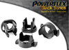 Vložka zadního nosníku zadního pouzdra Polyuretanové pouzdro Powerflex Black Series Peugeot 206 (1998-2006) PFR50-413BLK