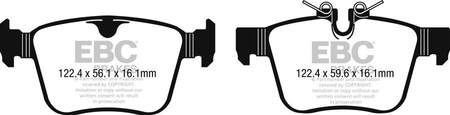 DP32246C - Sada brzdových destiček Série REDSTUFF EBC Brakes